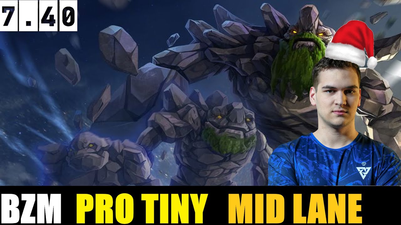 🤯 BZM [TINY] MID 7.40 - DOTA 2 HIGHEST MMR MATCH#dota2   #dota2gameplay #bzm