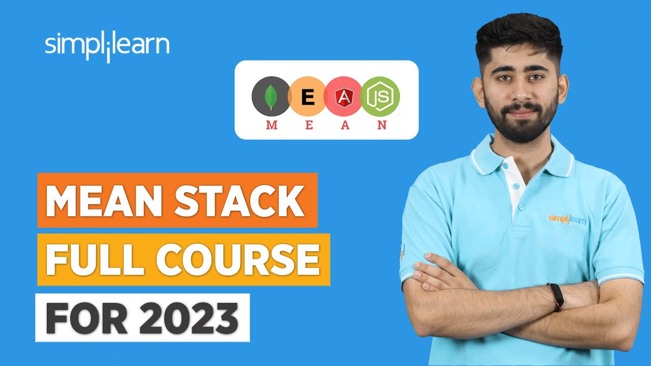 MEAN Stack Full Course 2026 | MEAN Stack Projects | Complete MEAN Stack Training | Simplilearn
