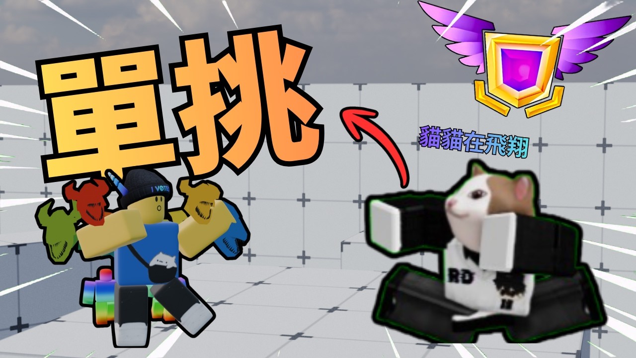我找來了@貓貓在飛翔-c2m單挑  被0封!!!