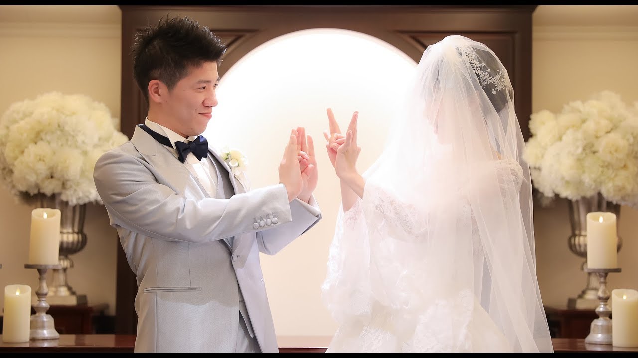 【結婚式 舞台裏】心で創る手話ウェディング  麻布迎賓館 （T&G）
