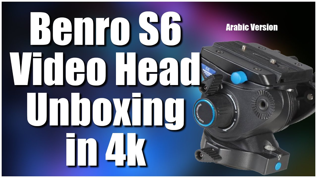Benro S6 Video Tripod Head Unboxing/review  in 4k
