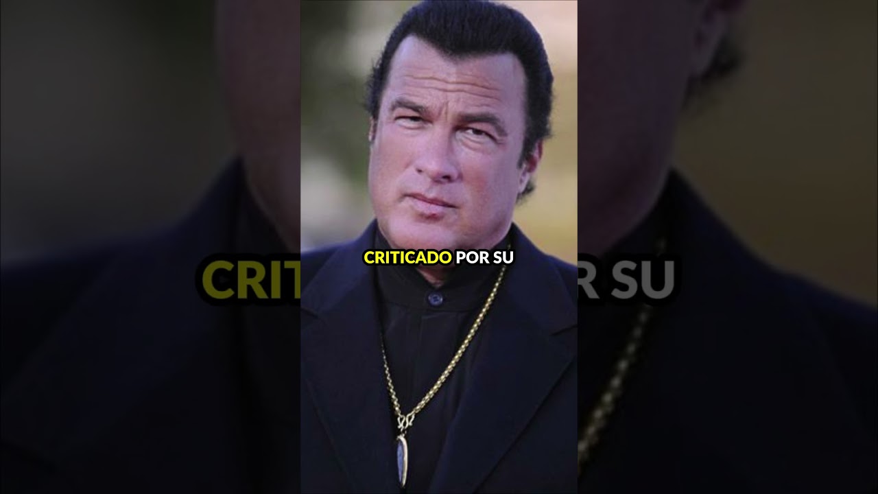 Descubre c&oacute;mo #StevenSeagal pas&oacute; de estrella de acci&oacute;n a un retiro forzado de #Hollywood 😮🎬