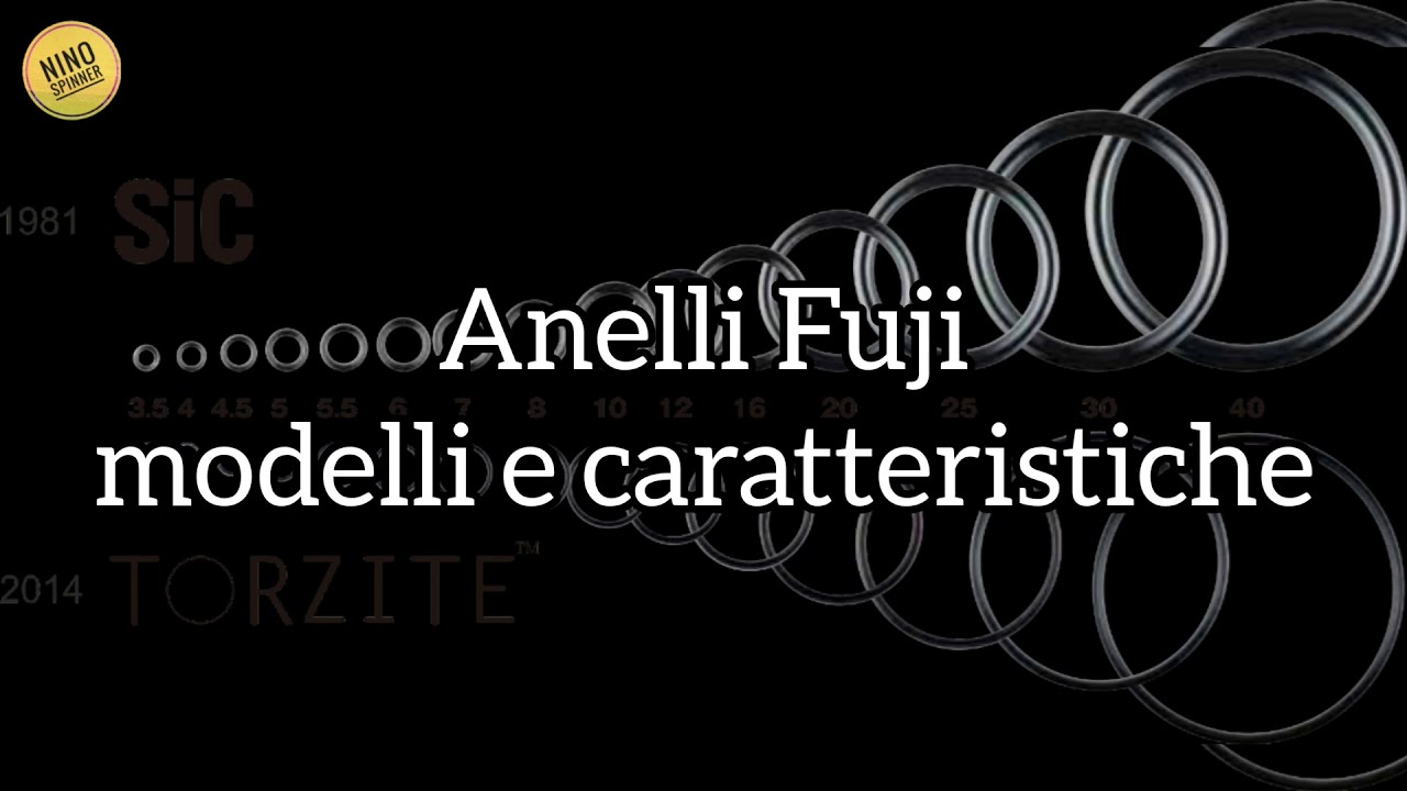 Anelli Fuji Sic, Alconite, Fazlite e Torzite: le differenze per spinning, eging e surfcasting