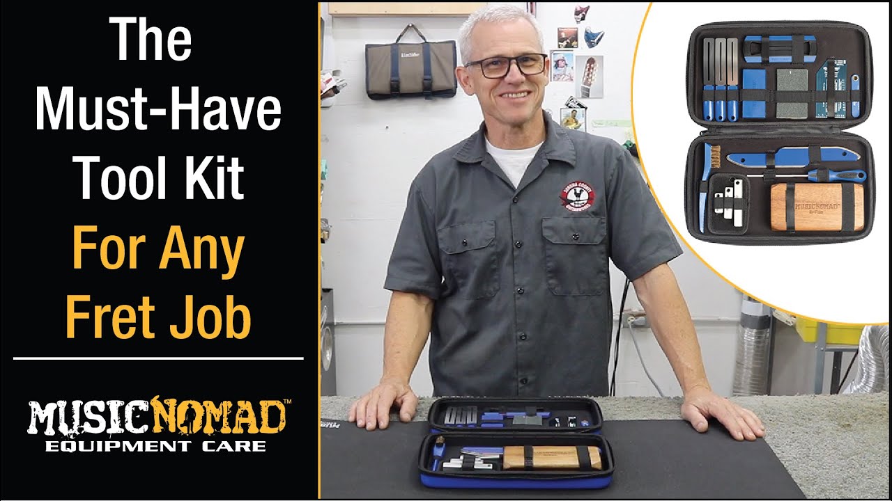 Do Fretwork Like a Pro with This 18 pc. Tool Kit