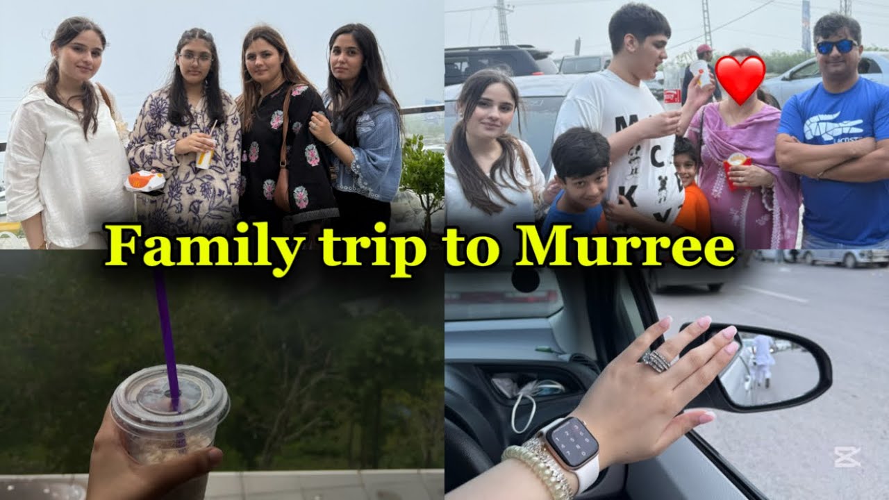 Family trip to murree | Drove to murree by myself 