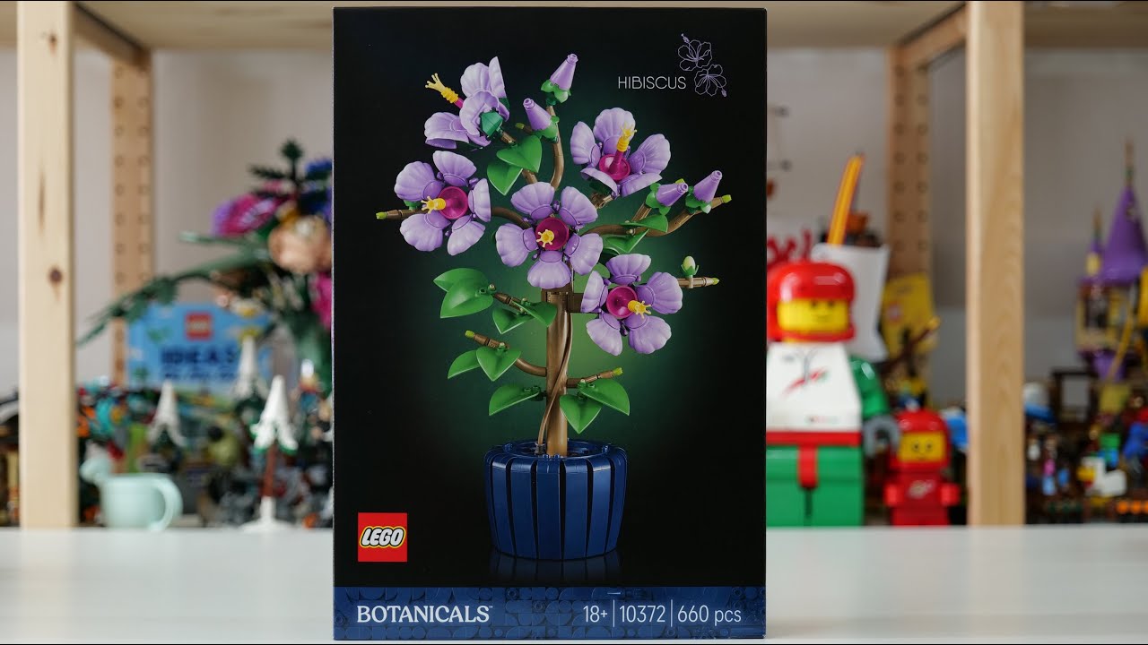 LEGO Botanicals 10372 Hibiscus Speed Build
