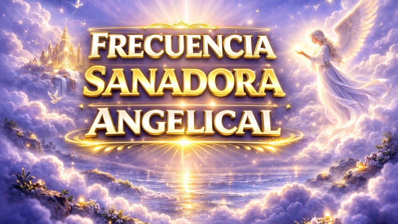 Frecuencia sanadora angelical y paz divina para el alma | Música espiritual para dormir y meditar.