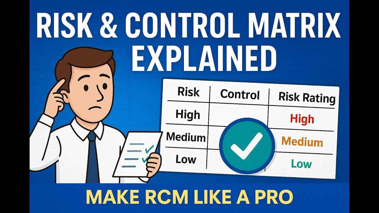 Mastering the Risk & Control Matrix (RCM) | Step-by-Step Guide + Pro Tips | How to Prepare RCM