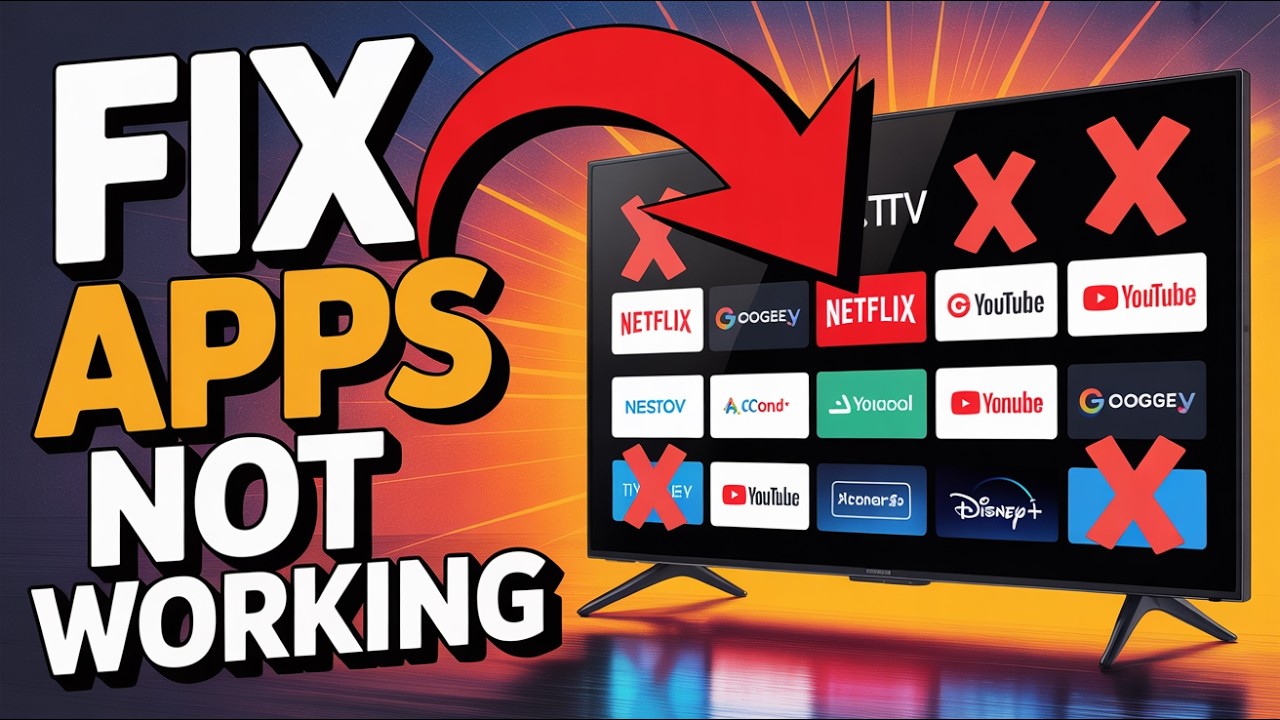 How To FIX Apps Not Working On Samsung Smart TV