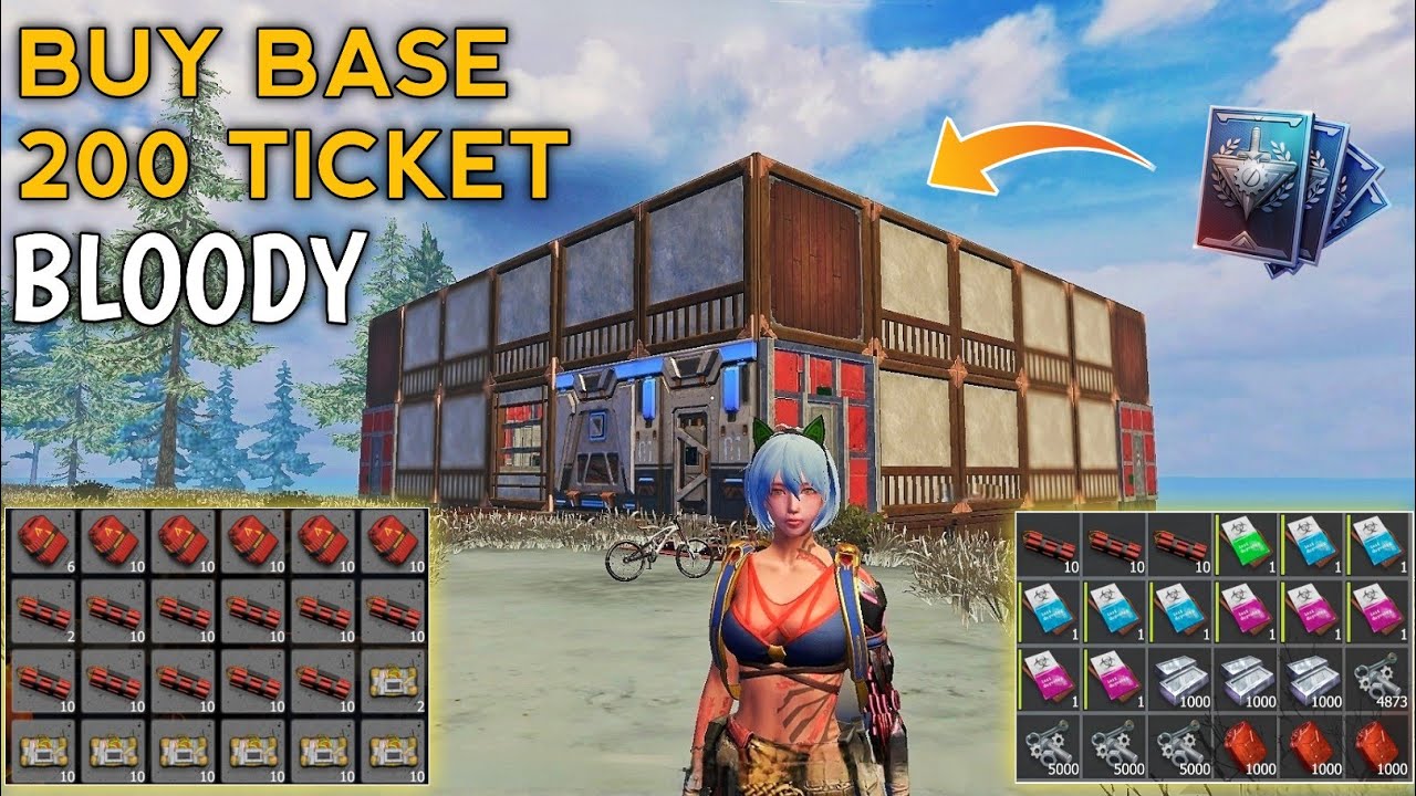 SOLO BLOODY BASE I BUY// LUCK IS BAST// LAST ISLAND OF SURVIVAL