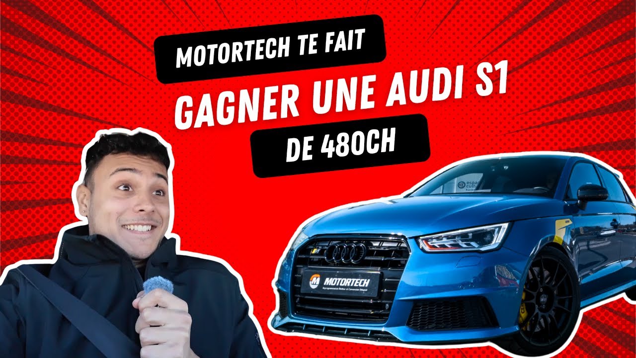 ON VOUS FAIT GAGNER UNE AUDI S1 DE 480 CHEVAUX ! 🚀 (+ RDV à Spa & Liège)