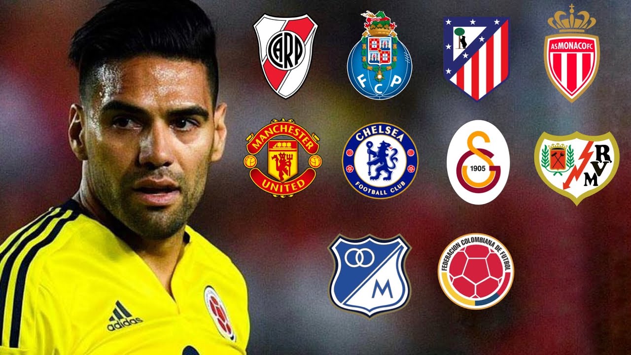 Radamel Falcao | First & Last Goal For Every Team