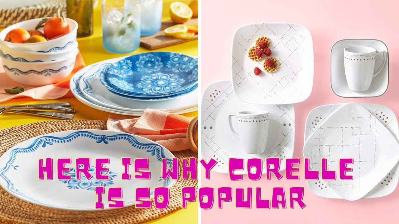 Why is corelle so Popular| Why Corelle dinnerware set is loved by many| Why you should have corelle