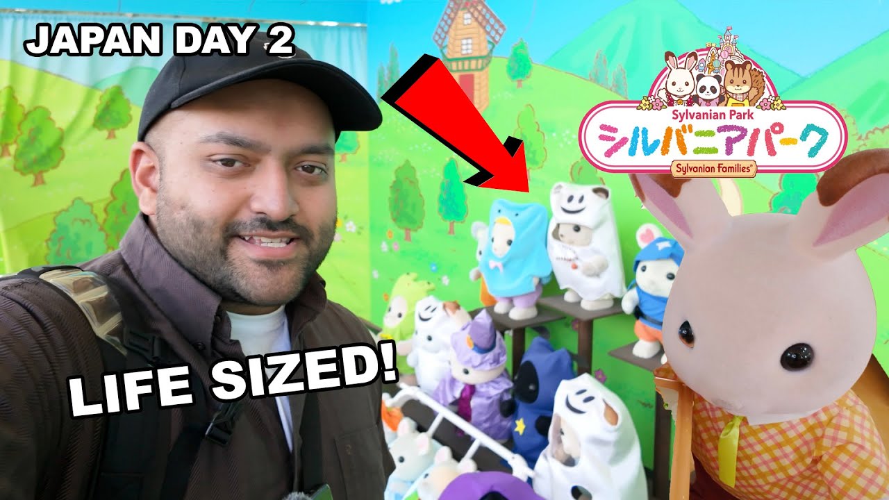 I Travelled To Japan's Life Sized Sylvanian Families Theme Park - Japan Vlog Day 2