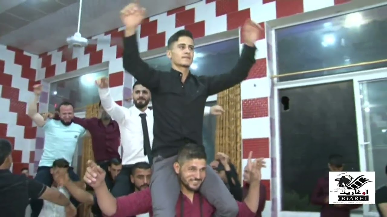 حفل زفاف العريس محمود عبد الباسط جعفر .الجزء الأول. استوديو اوغاريت. مدينة ادلب