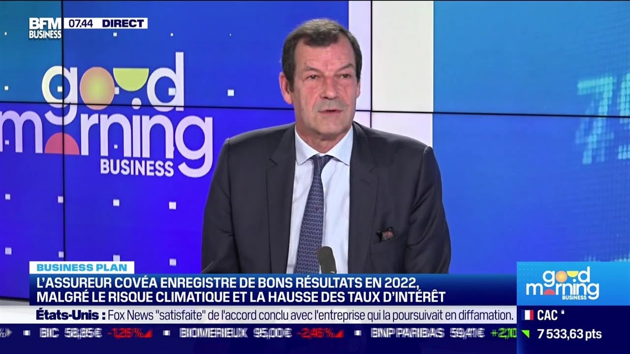 Thierry Derez (Covéa) : L'assureur Covéa enregistre de bons résultats en 2022