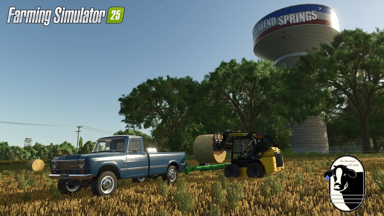 Getting Prepared For Cows| live | Riverbend Springs | Farming Simulator 25
