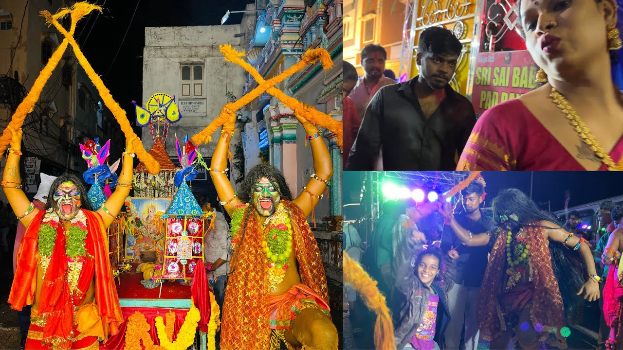 Secunderabad Bonalu 2024 | Small Girl Crazy dance with potharaju🔥| Mahankali Amma Jatara 2024🙏🏻