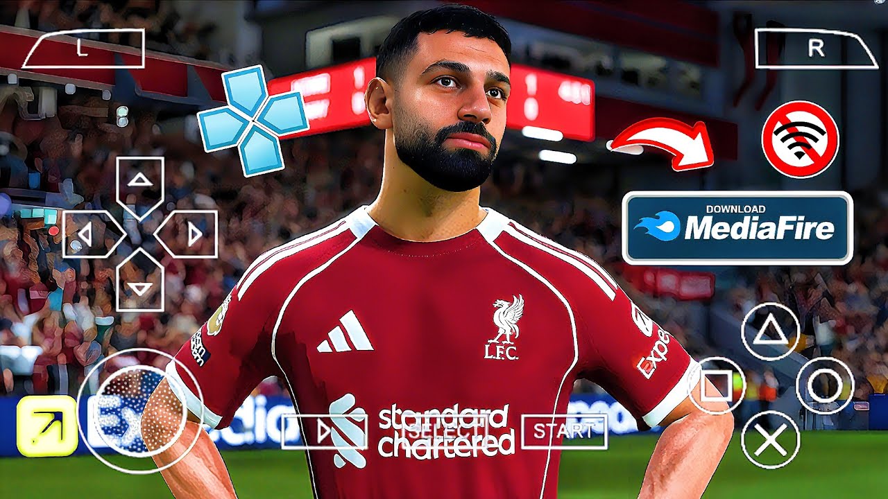 FIFA 2026! EA SPORTS FC 26 PPSSPP | Камера PS5 + Новые трансферы + Форма сезона 2026/27 HD графика