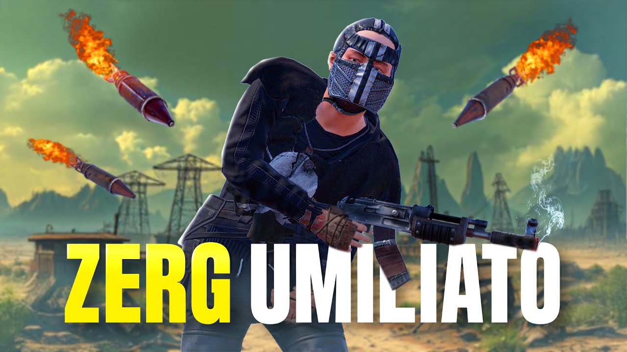 INDISTRUTTIBILI: ZERG UMILIATO dalla nostra DIFESA (5vs10) | RUST ITA