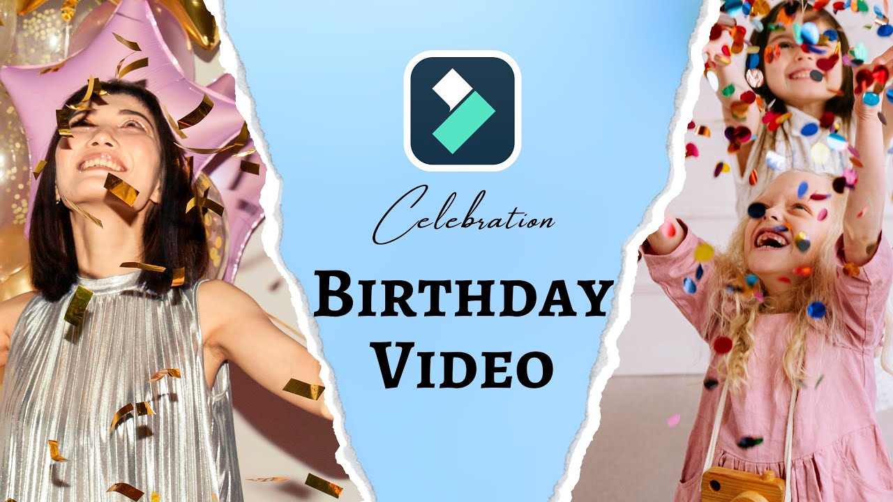 Make Unforgettable Moments in Filmora 13. A Birthday Video Celebration.