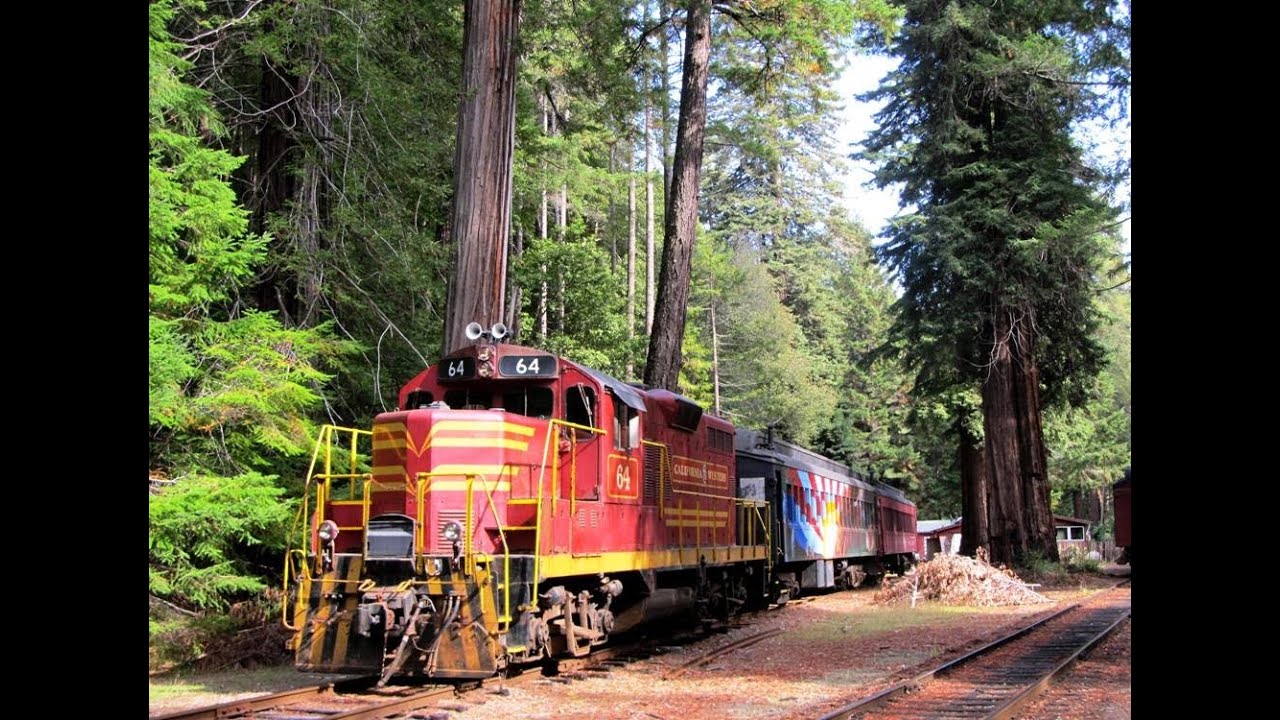 [HD] A Ride on the Skunk Train, Fort Bragg to Northspur, Nov 3 2013