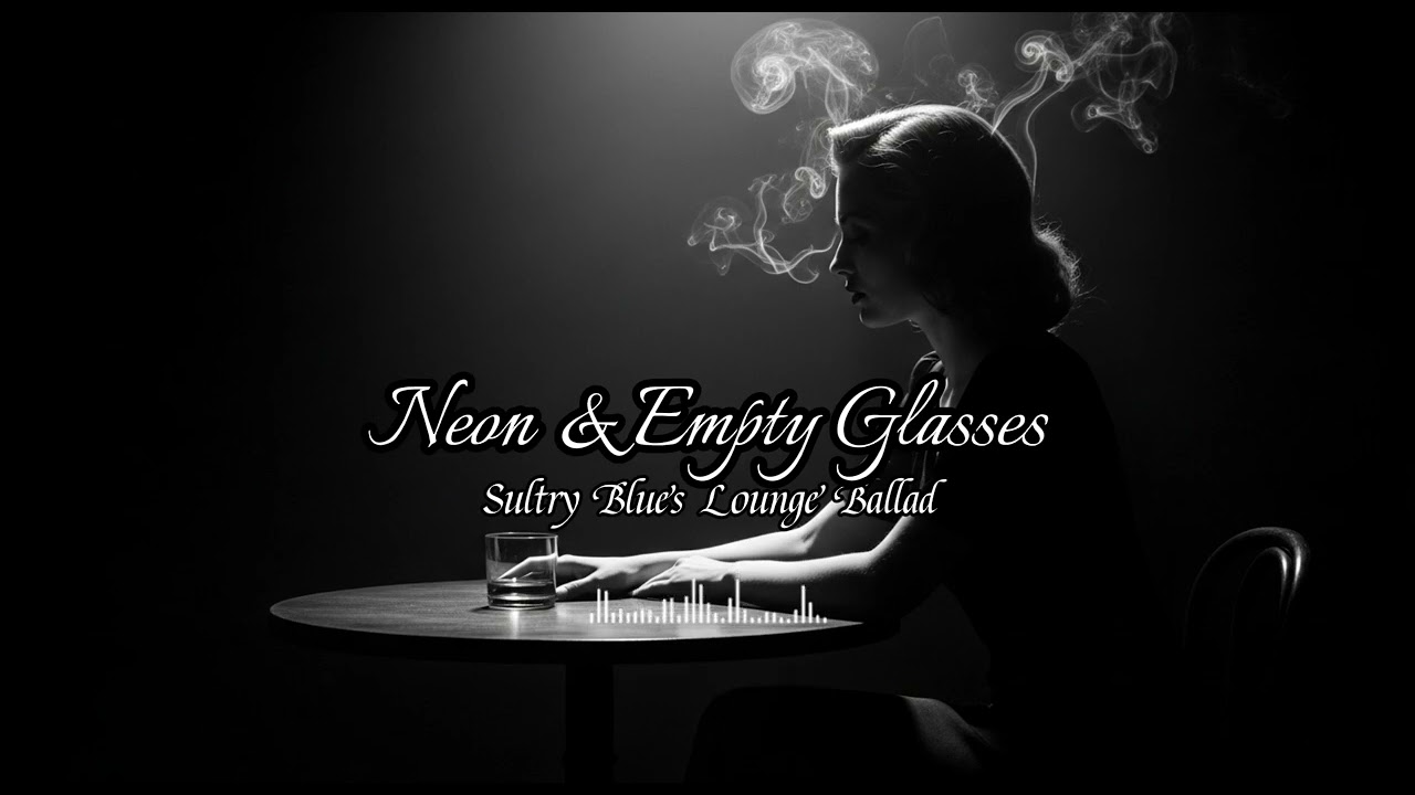 Neon & Empty Glasses – Sultry Blues Lounge Ballad