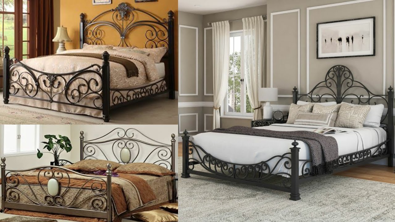 Metal Bed Furniture Collection For Improve Your Home || Wrought Iron Bed Design || Home Furniture