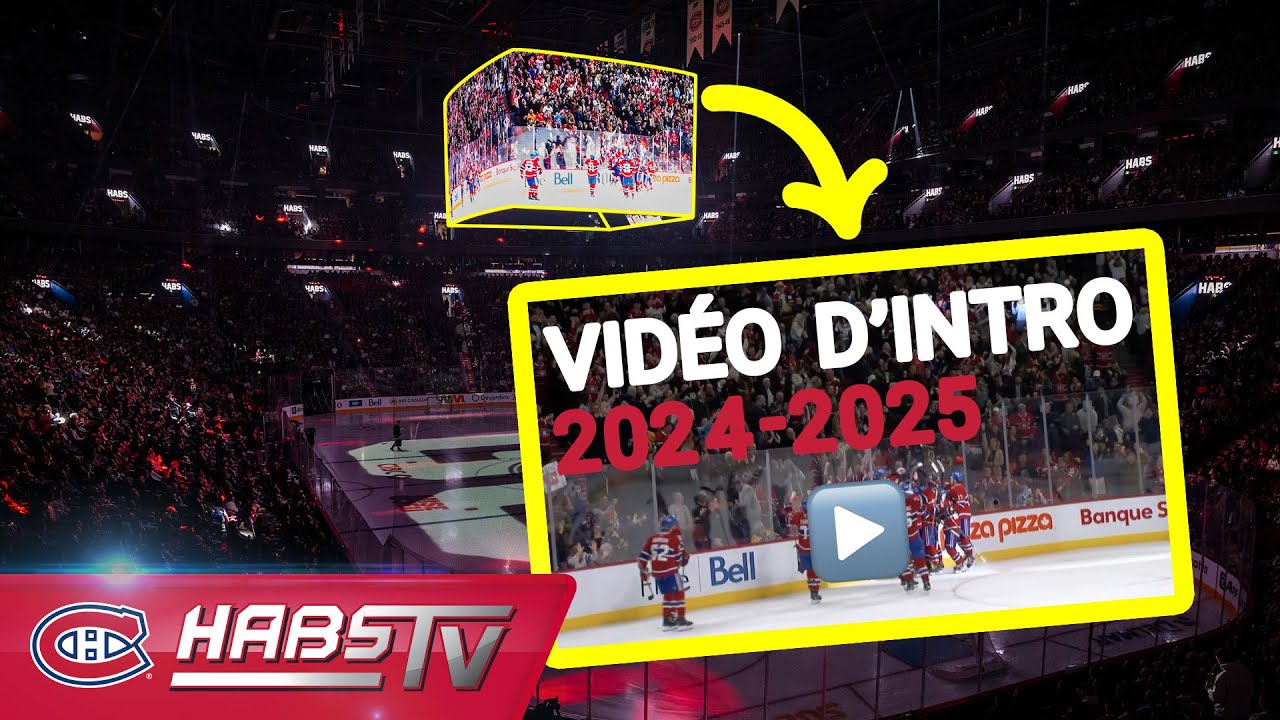 2024-25 Montreal Canadiens intro video
