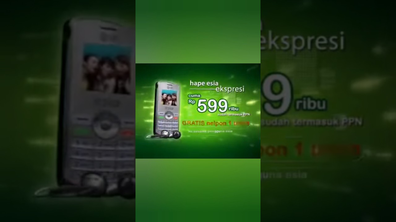 Iklan Hape Esia Ekspresi