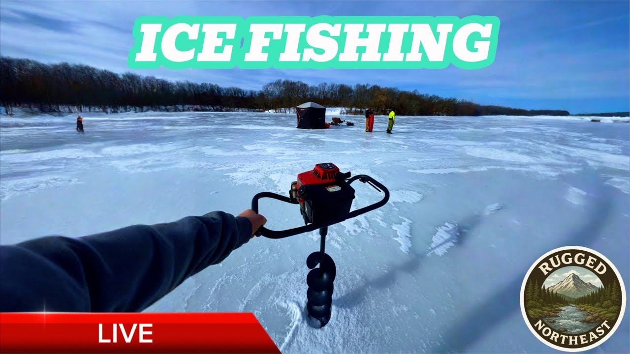Rugged Northeast is live! ICE FISHING WITH BALKAN AND DCFISHI