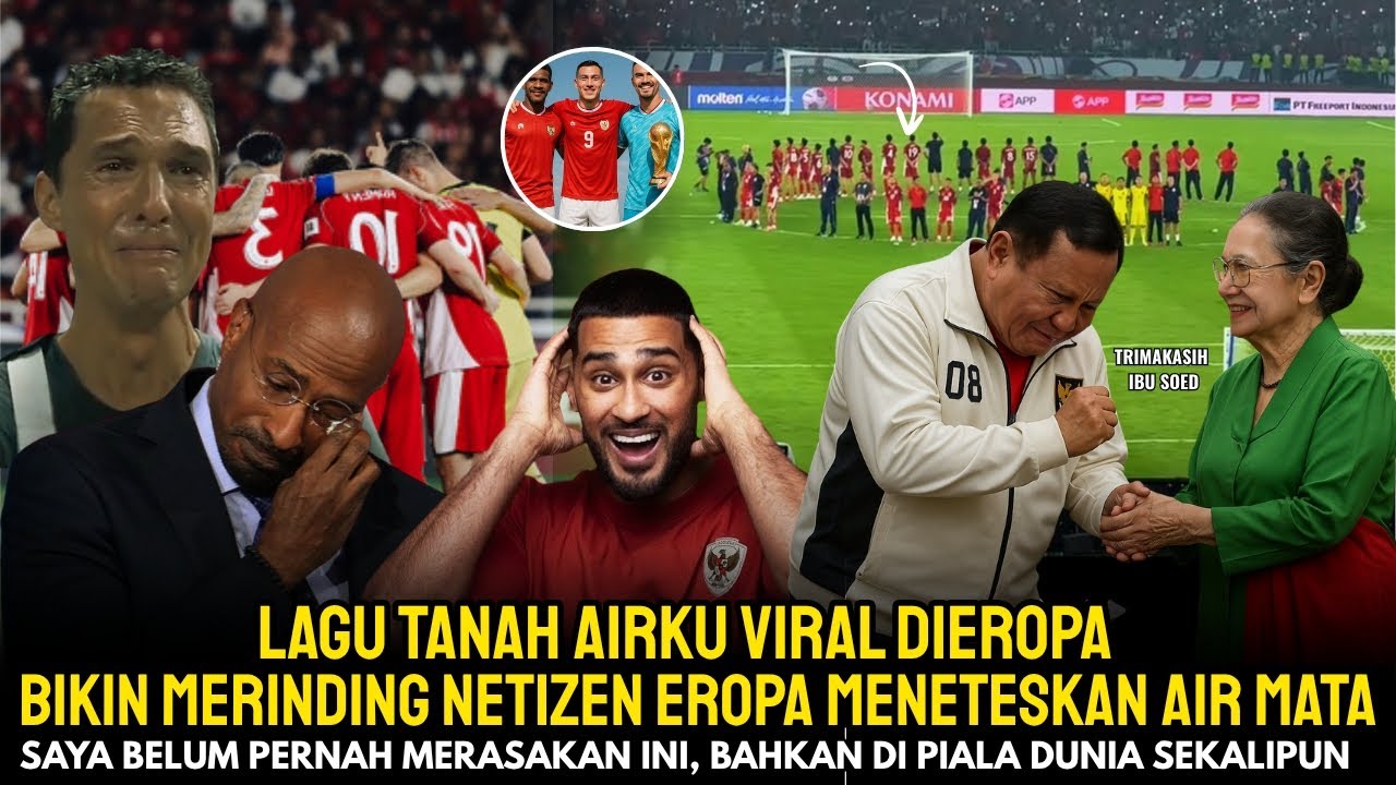 BIKIN MERINDING! Lagu Tanah Airku Viral Di Eropa Hingga Membuat Bule ini Menangis