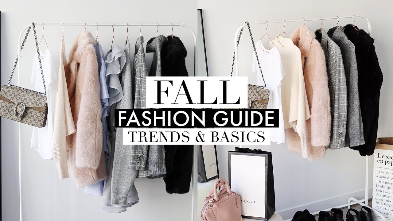FALL FASHION GUIDE | Favorite Trends & Wardrobe Basics