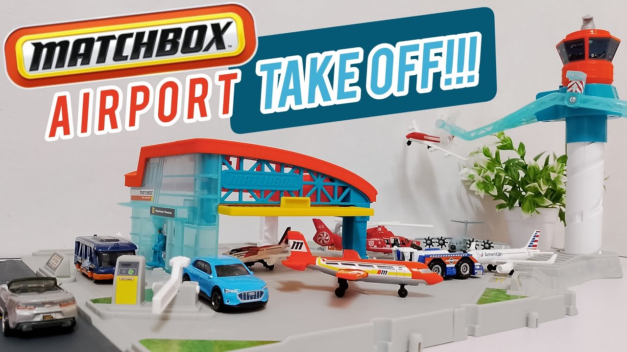 Matchbox Airport 2025 | Airport Takeoff Adventure Playset Unboxing Review