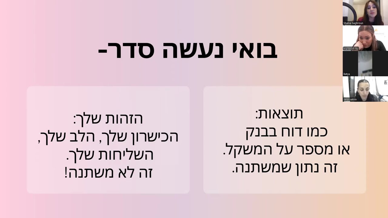 עדי דסקלוביץ : ביטחון עצמי עסקי – לדעת מי אני גם כשהתוצאות לא מושלמות