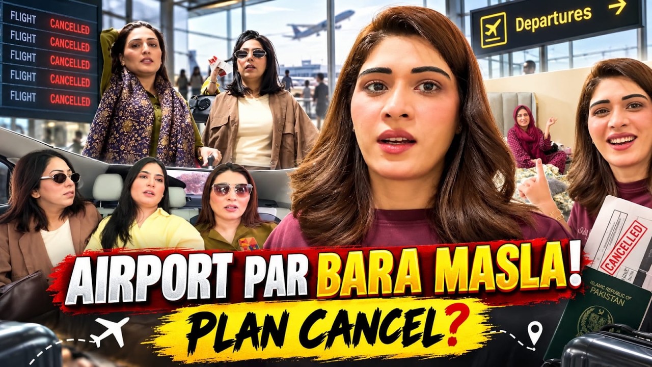 Big Trouble at the Airport | Is Our Trip Cancelled?