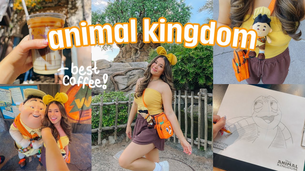 having the BEST day at Animal Kingdom !! 🌳🧡