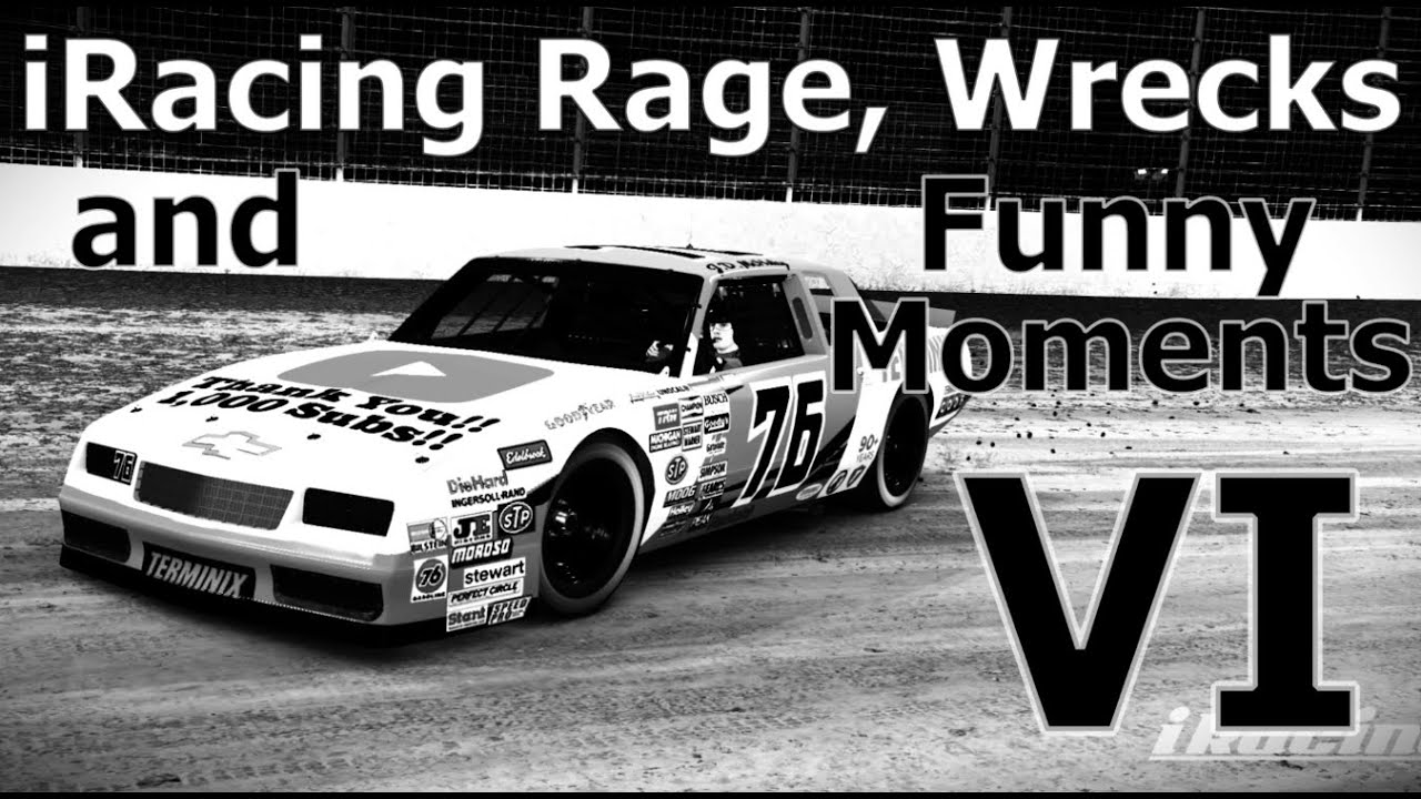 iRacing Rage, Wrecks, and Funny Moments 6: 1,000 Subs!!!