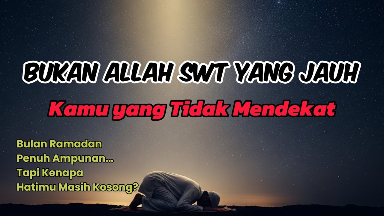 Allah Membuka Pintu di Ramadan… Tapi Kenapa Kamu Tidak Datang?