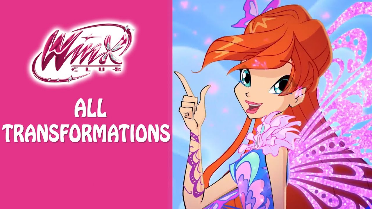 Winx Club - Watch ALL the Winx transformations!