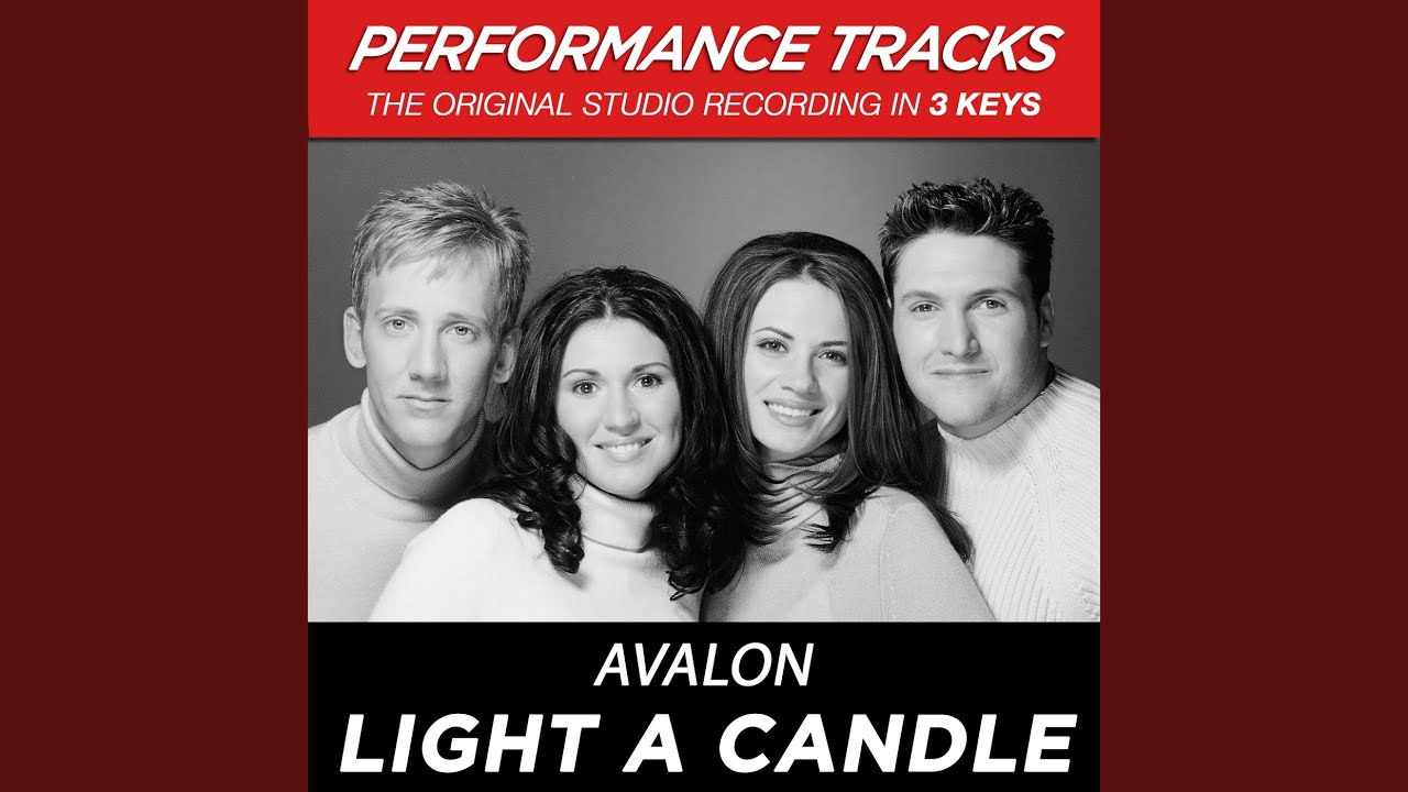 Light A Candle (Performance Track In Key Of C/D/E)