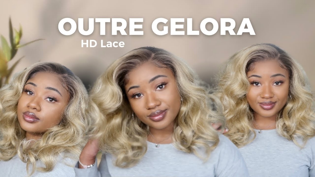 $53 HD Lace Frontal Wig Install | Outre Perfect Hairline Gelora | Synthetic Wig