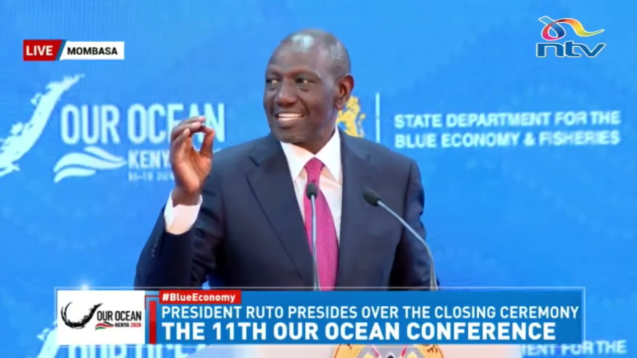 President Ruto's speech at the 11th Our Ocean Conference | Final day