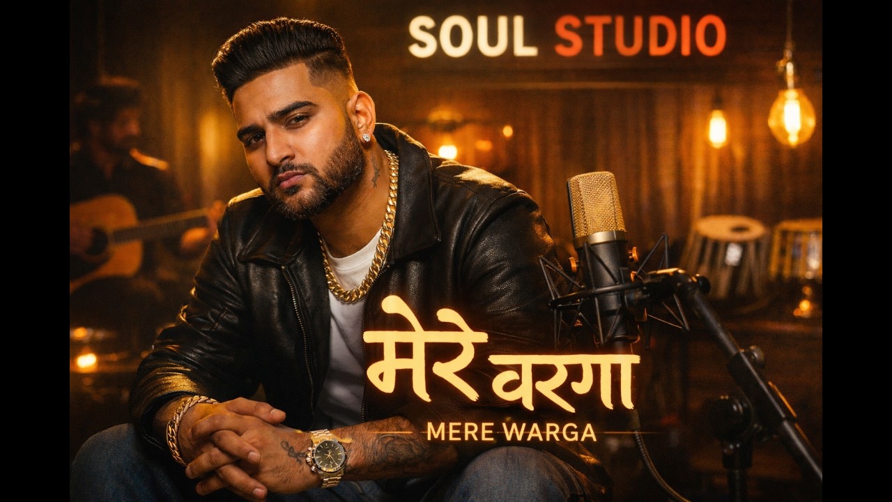 Karan Aujhla Mere Warga | 2026 Soul Studio Performance | Heartbreak Punjabi Song | Night Drive Vibes
