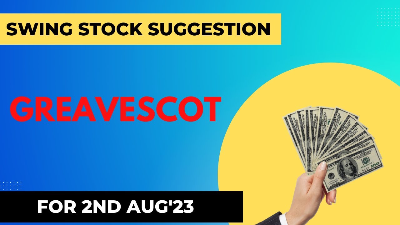 Buy GREAVESCOT on 2nd AUG'23 | Halal Indian Stocks | NSE | BSE
