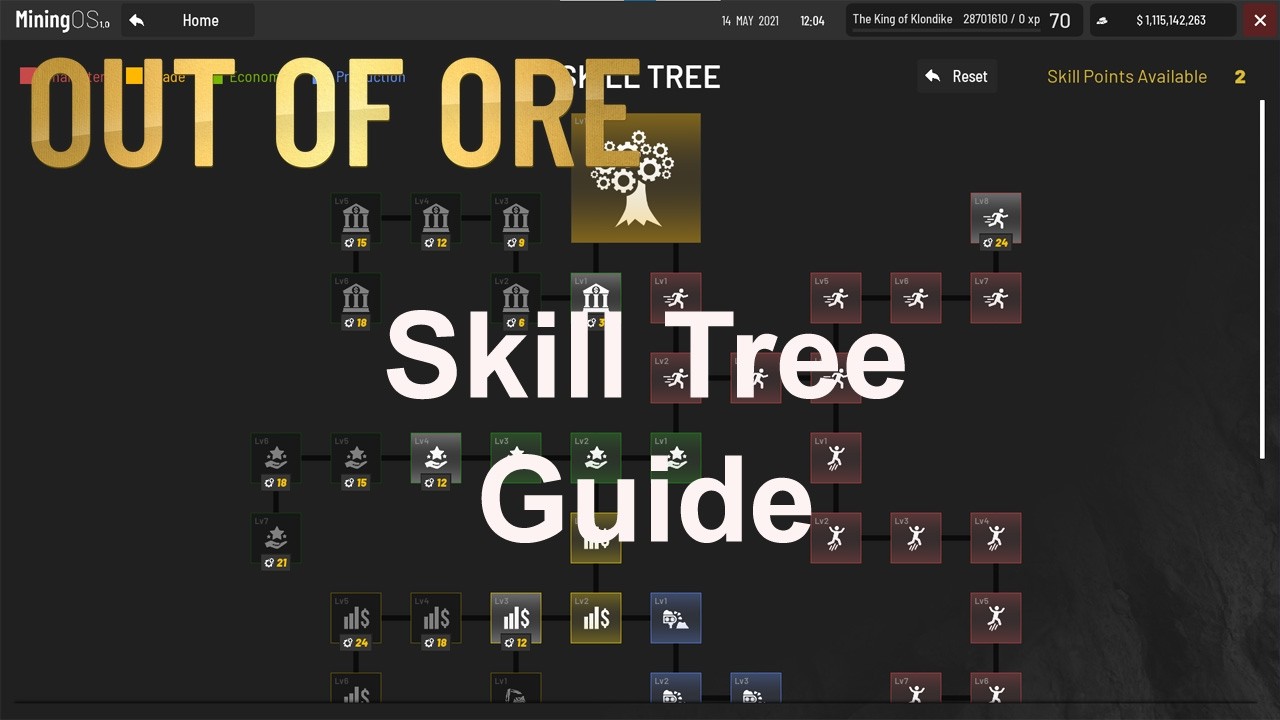 Out of Ore Using the Skill Tree To  Become Superman