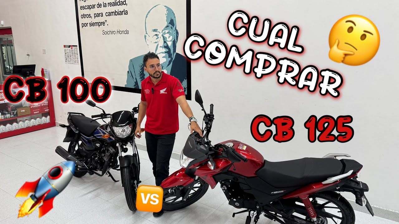 ❌CB 100 🆚 CB 125 CUÁL COMPRAR 🤔