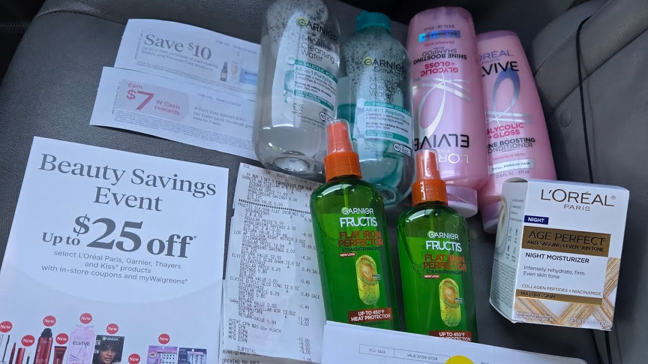 🔥WALGREENS MI COMPRA DE PRODUCTOS DEL EVENTO DE BELLEZA GRATIS MÁS GANANCIA 3/2/2026🔥