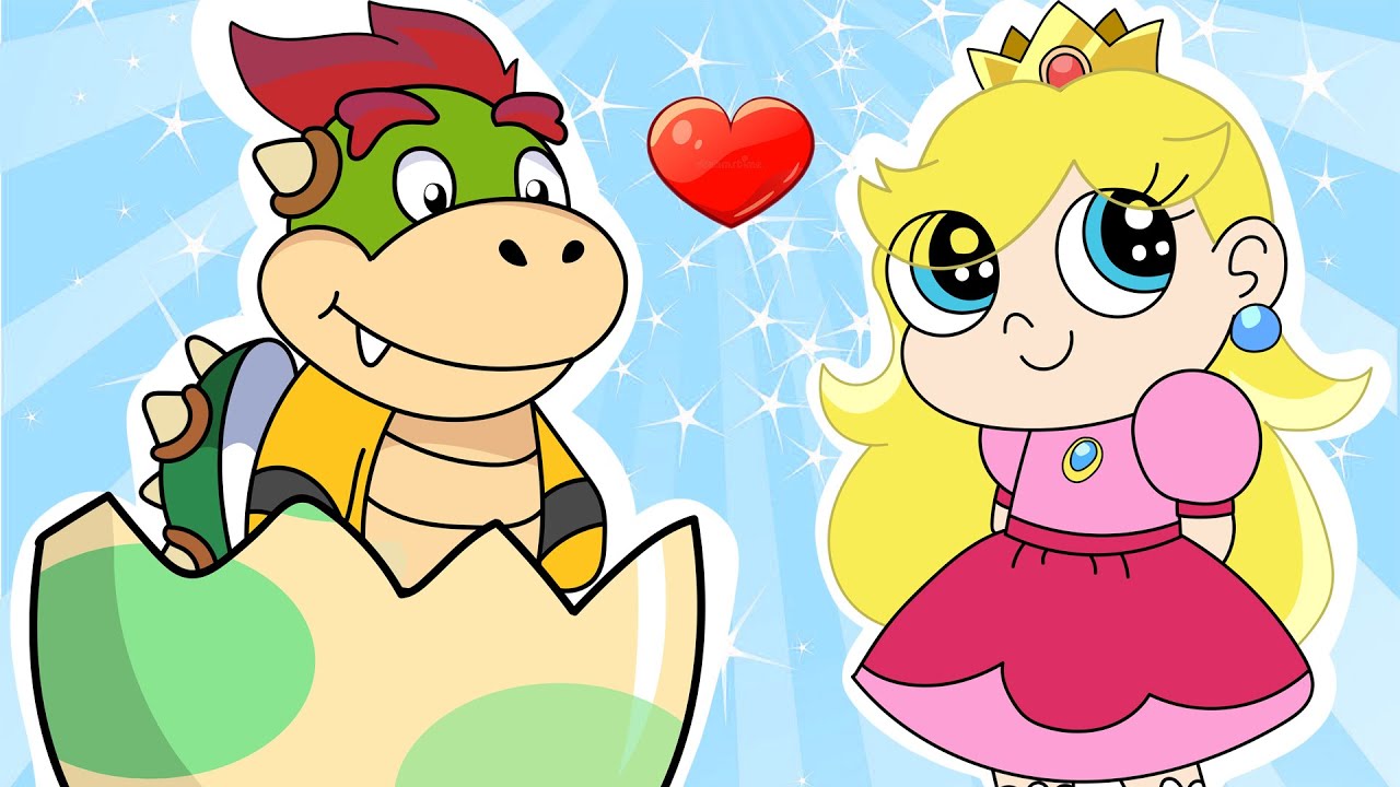 Bowser - Peaches  The Super Mario Bros. Movie animation