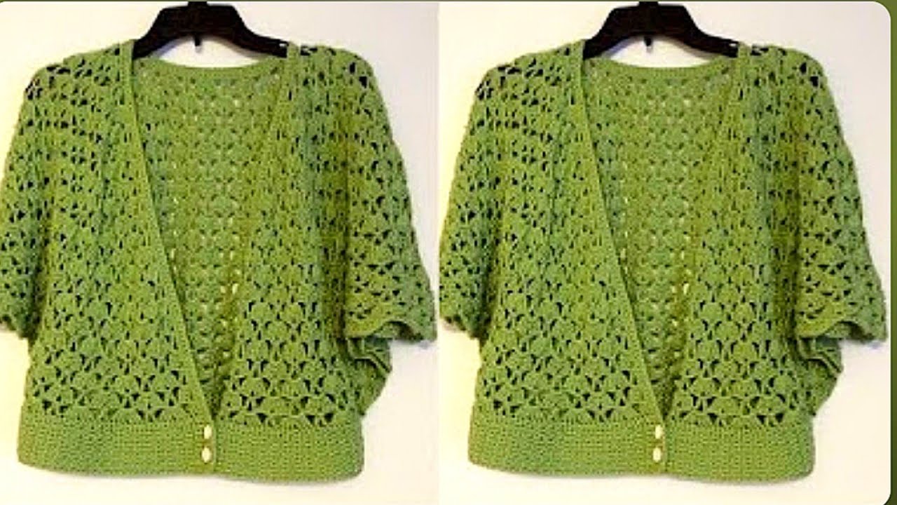 Super EASY CARDIGAN PATTERN | Crochet cardigan,Top, Sweater pattern